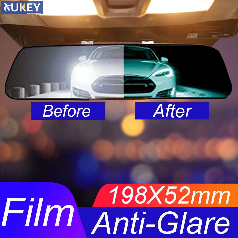 1 Set Universele Auto-interieur Achteruitkijkspiegel Anti-Glare Film Achteruitrijcamera Anti Kras Nano Beschermende Sticker Auto Styling onderdelen