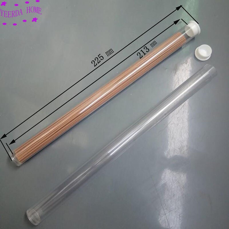 Transparent plastic incense tube Packaging line incense tube Environment friendly PVC tasteless