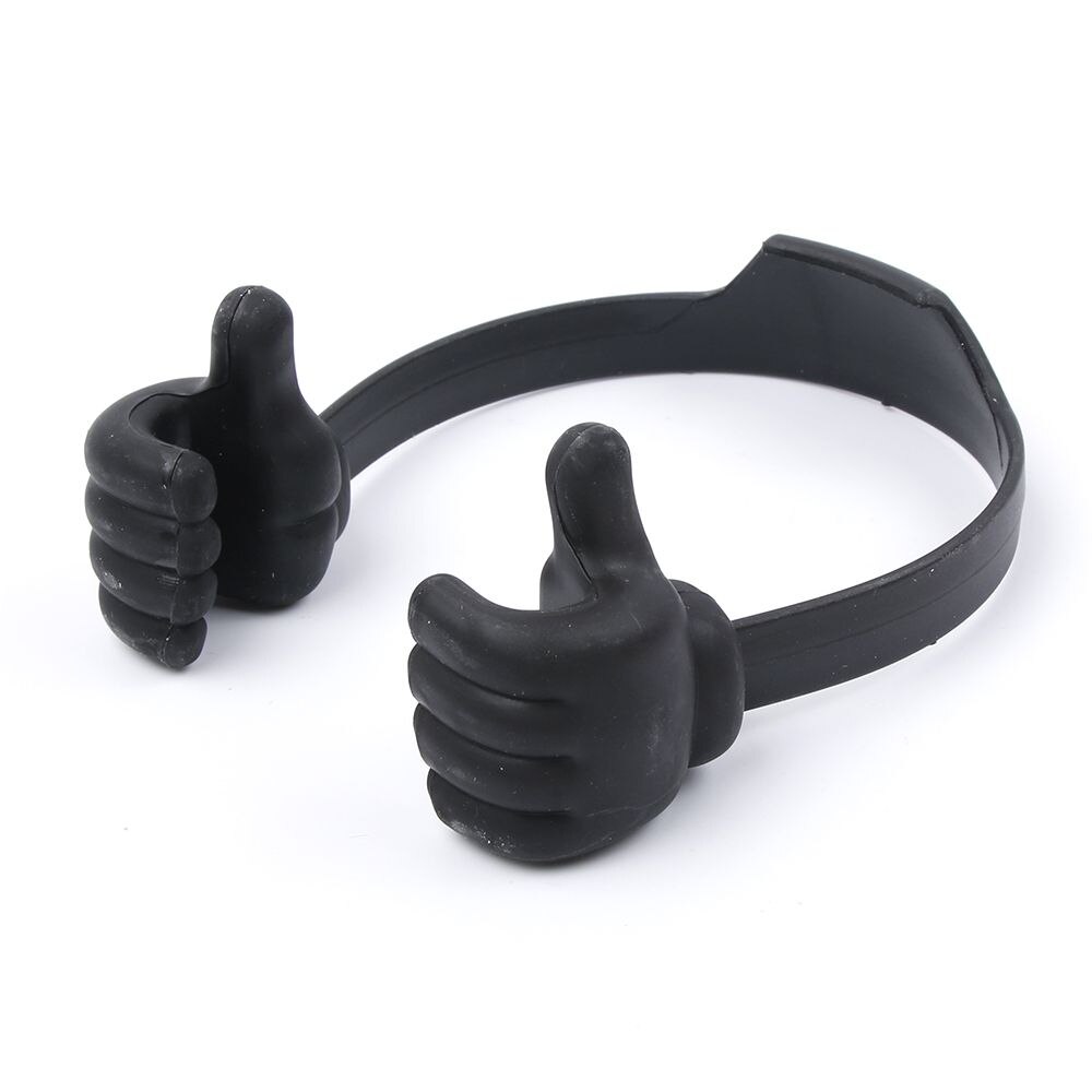 Tabletstandaard kleurrijke verstelbare duimstandaard auto desktop houder houder voor telefoon pad tablet pc