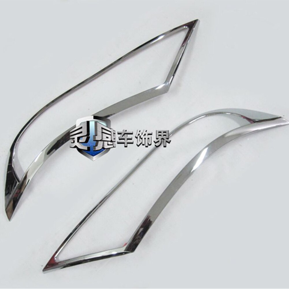 Voor Kia Sorento Buitenkant Abs Chrome Koplamp Cover Decoratie Voor Head Lamp Light Cover Versieringen Auto Accessoires 2 stuks