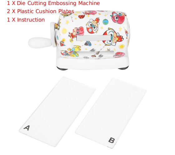 DIY Plastics Paper Cutting Embossing Machine Home Scrapbooking Paper Cutter Plastic and Metal Portable Tool Mould Machine