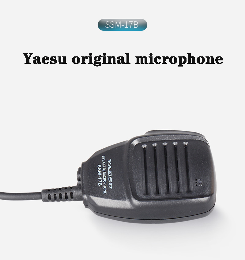 Yaesu SSM-17B Handheld Microfone FT-4XR FT-65R