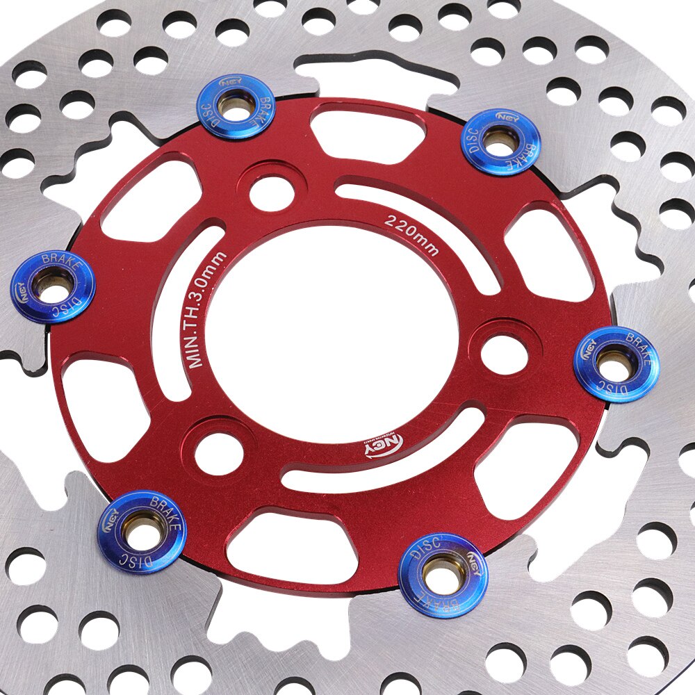 Disco de rotor de freno de patinete eléctrico, soporte de 220MM-58MM y 70MM para bicicleta eléctrica niu O para algunos modelos de patinete yamaha