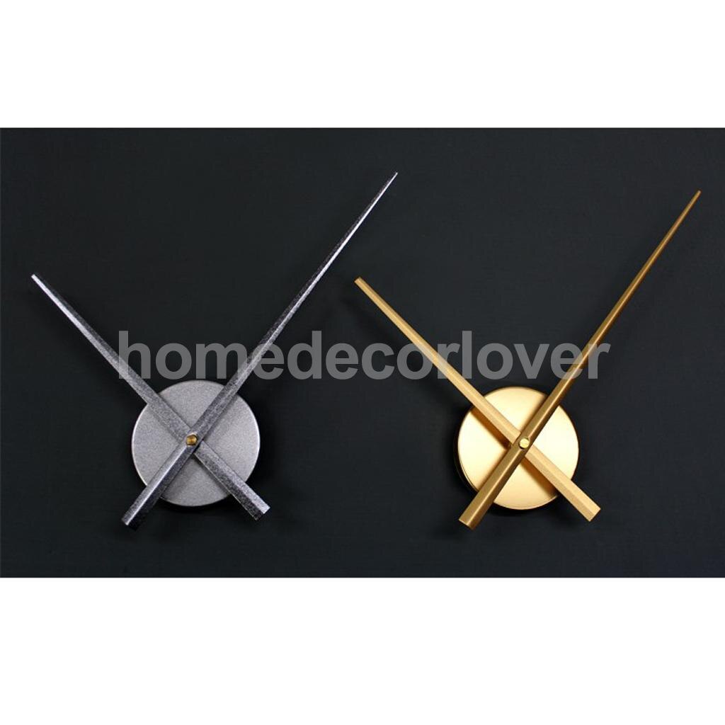 3D Clock Hands, DIY Large Clock Hands Needles Wall Clocks 3D Home Art Decor Quartz Clock Mechanism Accessories