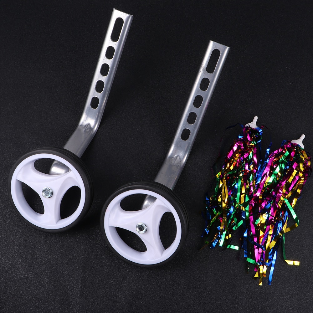 1 Set Bike Auxiliary Wheels Useful Training Wheels Bike Training Wheels Bike Stabilizer Wheels for Children Bike Kids