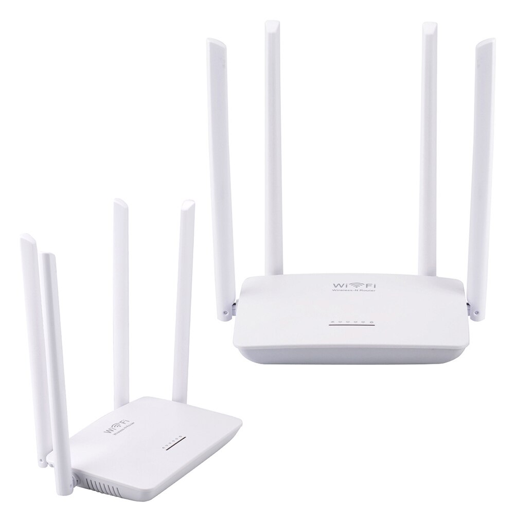 2,4G kabellos Router wifi 300Mbps 4 Antennen Drahtlose WiFi Starke Signal Heimgebrauch Router Booster