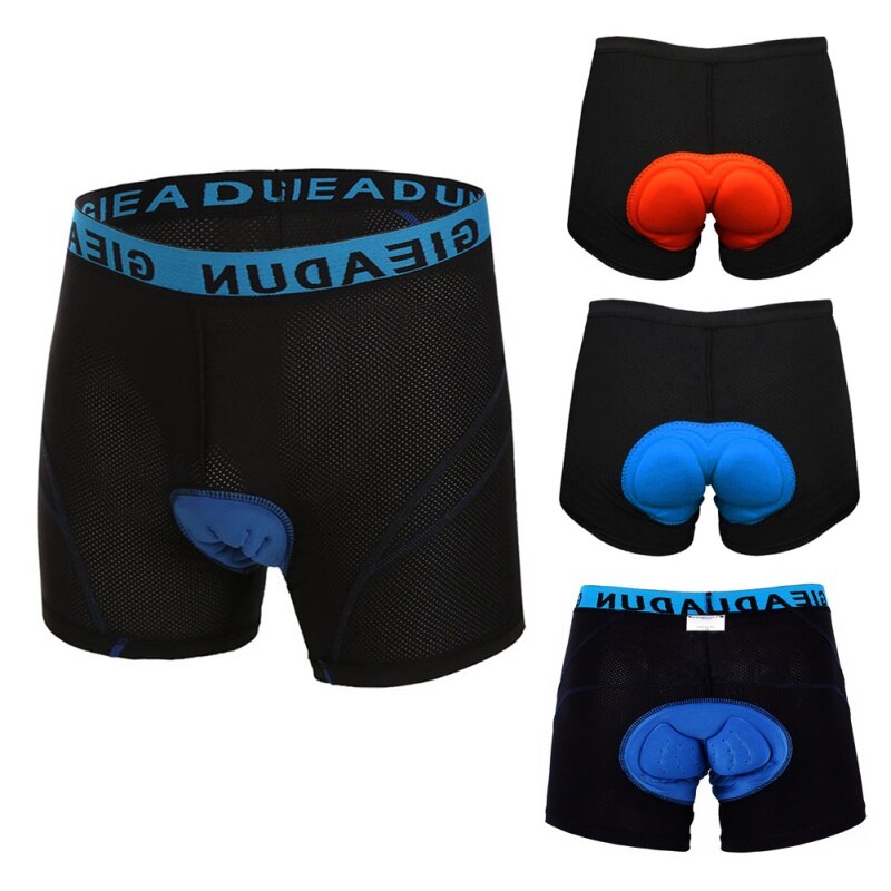 Cykelshorts mtb cyklar shorts underkläder stötsäker svamp 3d vadderade cykel korta byxor kompressionstights unisex