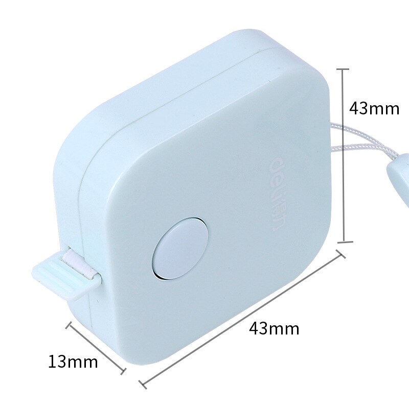 Color Leather measuring tape 1.5m metric Imperial inch flexible rule Portable tapeline Stationery Office school supplies A6811