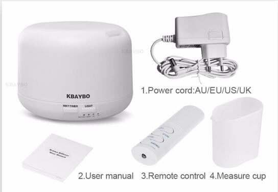 300ml Air Humidifier with APP Remote Control Electric Aroma Essential Oil Diffuser Aromatherapy mist maker for home bedroom: US