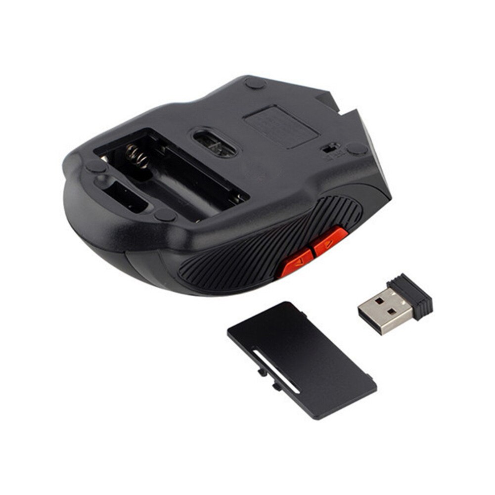 2.4G Mouse Senza Fili Del Mouse USB 2.0 Ricevitore Professionale Retto USB Scroll Mouse per il Computer Portatile Del Mouse Ottico Senza Fili PC Gamer