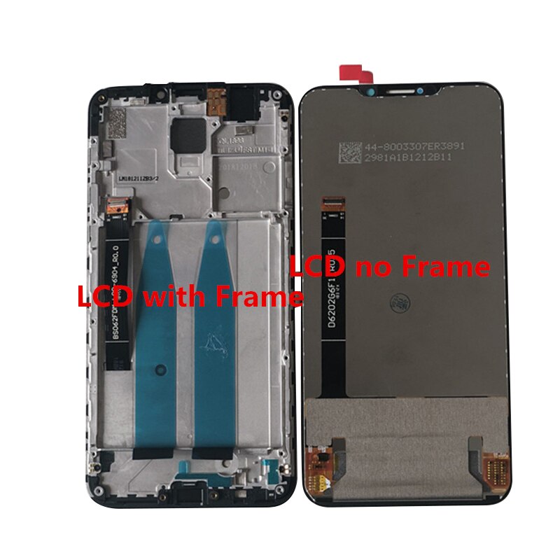 6.2 &quot;Originele M &amp; Sen Voor Meizu X8 M852H Lcd-scherm Frame + Touch Screen Panel Digitizer Voor 2220*1080 Meizu X8 X 8 Display