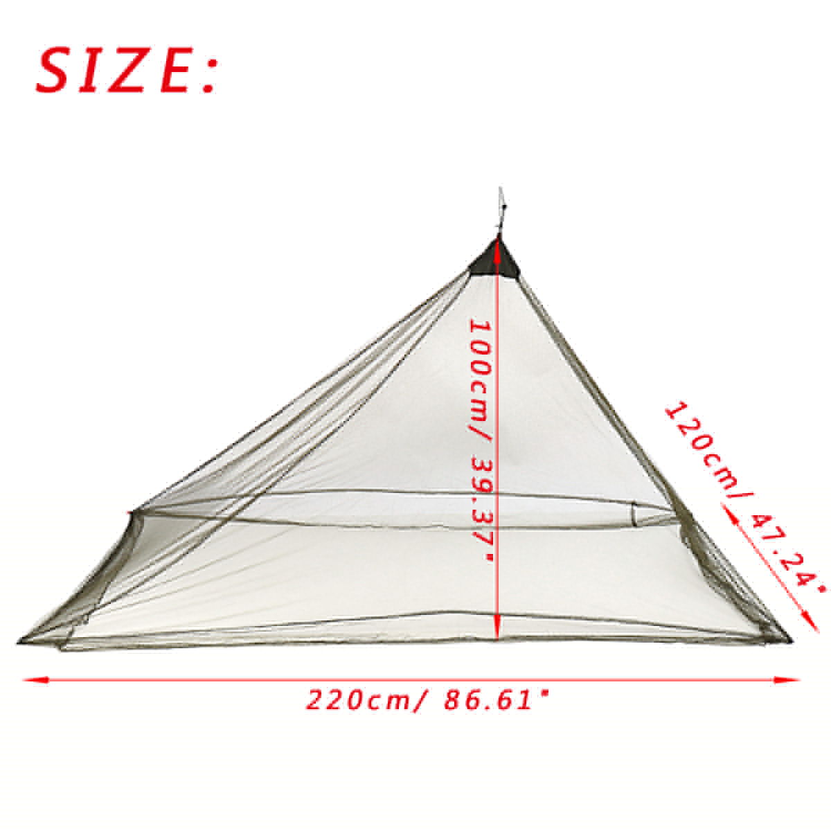 Outdoor Camping Klamboe Perfect Backpacken Accessoire voor Volwassenen en Kinderen Mug Mat Houden Insect Weg Thuis Textiel