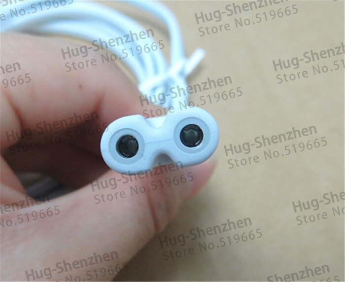 2Pcs Volex EU European 2-Prong Port AC Power Cord Cable For Mac Mini Router for apple TV PS2 PS3 Slim Power Cable