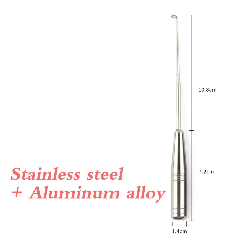 Stainless Steel Extractor Fishing Hook Detacher Remover Rapid Decoupling Device For Fishing Tools Portable Fishing Tackle: A-Gray