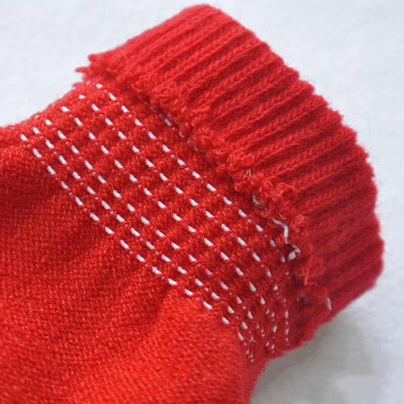 Kinderen Winter Handschoenen Koude Warme Acryl Vingerloze Handschoenen Effen Kleur