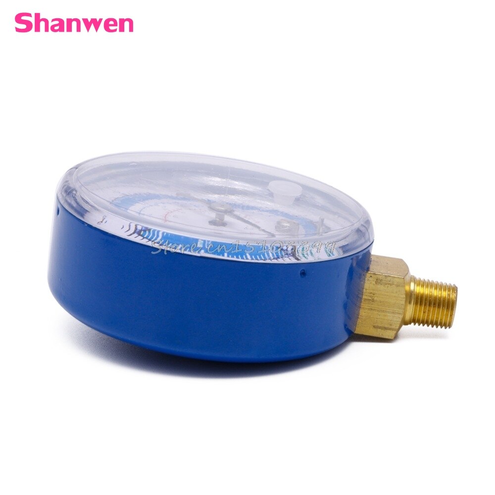 Air Conditioner R410A R134A R22 Refrigerant Low Pressure Gauge PSI KPA Blue