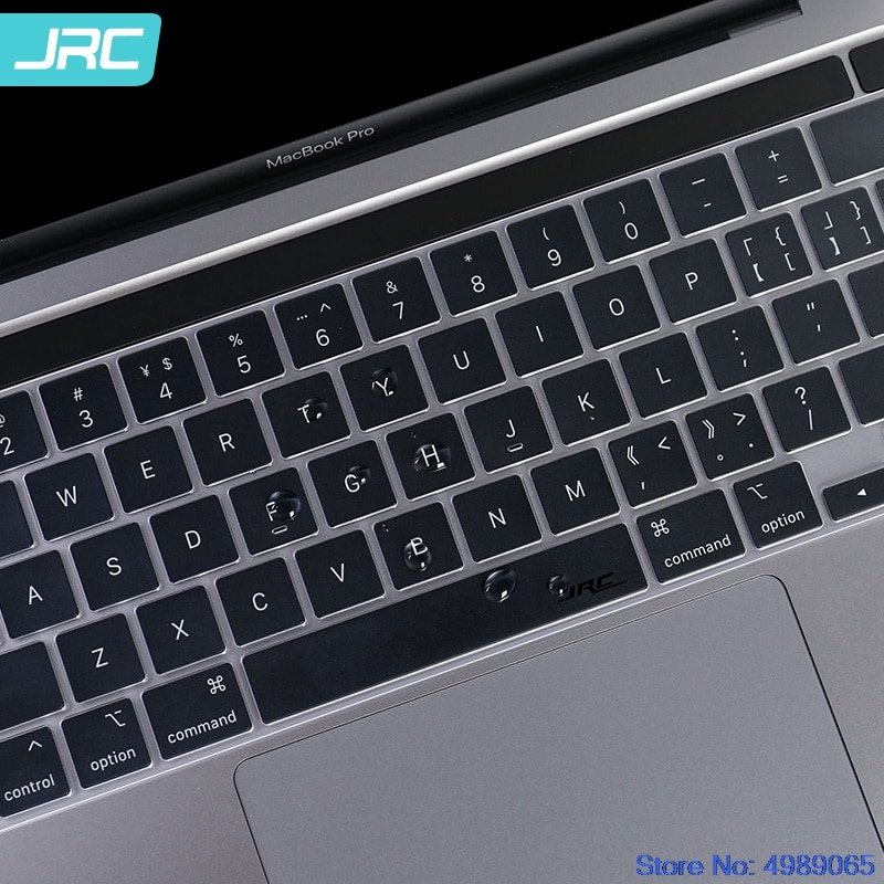 til macbook pro 13 tommers  a2251 a2289 og macbook pro 16 tommers  a2141 med ta på idtpu tastaturdekselbeskytterhud