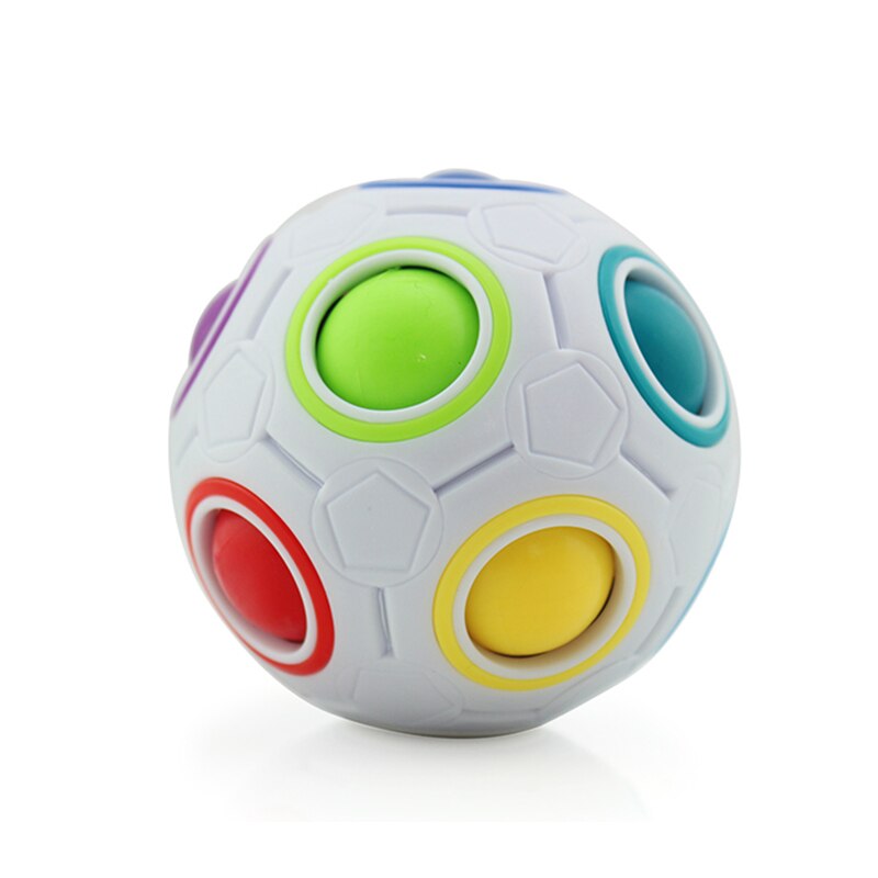 Kreative Magische Regenbogen Ball fußBall Labyrinth Zappeln Sphärische Attraktive Spielwaren für freundlicher freundlicher Lernen Und Bildung Puzzle