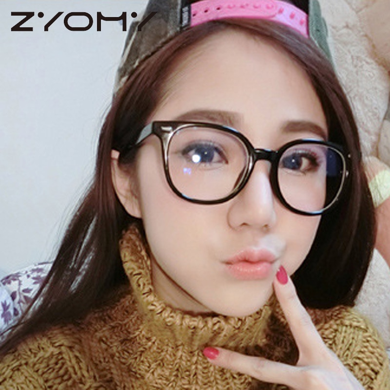 Retro anti-blauwe straling optische brilmontuur vintage ronde montuur heren dames bril leesbril computerbril