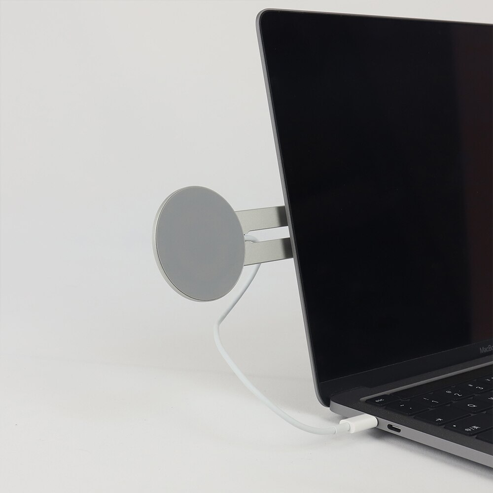 15w magnetische kabellose ladegeräte für macsafe iphone 13, 12 mini, pro max, schnelles kabelloses laden, laptop-, handy- und monitorhalterung