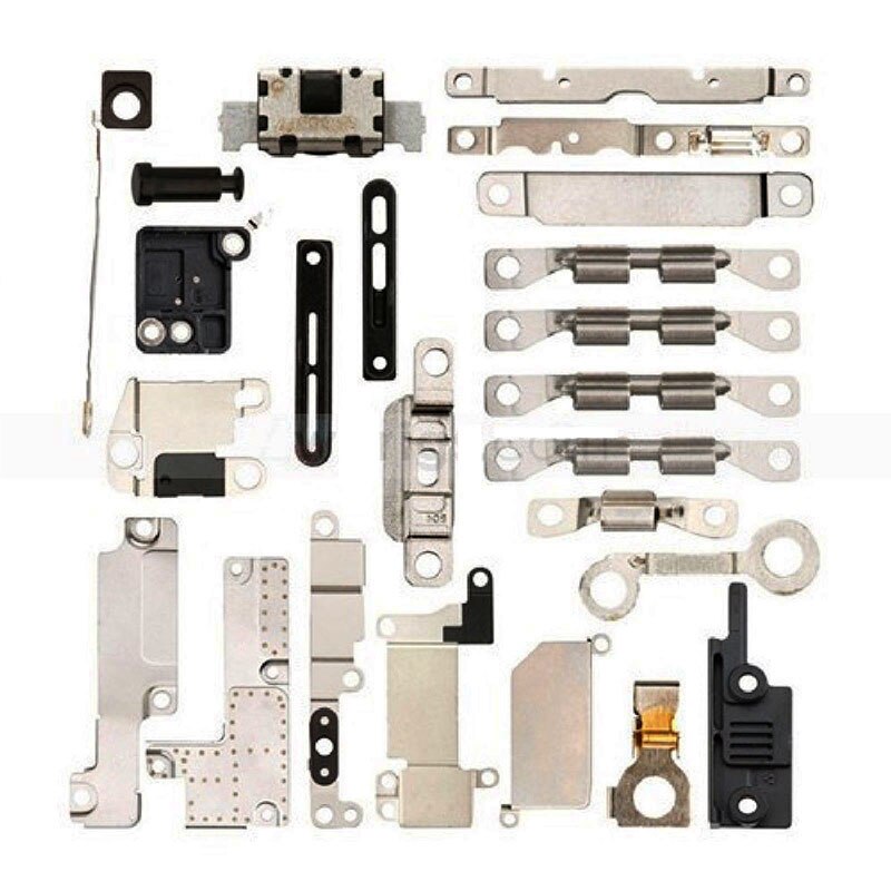 2pcs/Set Full Sets Small Metal Internal Bracket Kits + Completely Screws Replacement For iPhone 7 7Plus 8 8 Plus X
