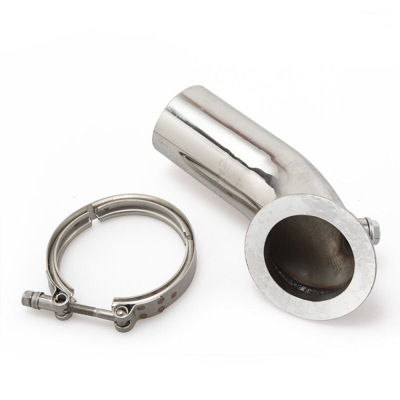 Serre-joint, 1.5-5.0 ", 304 v, acier inoxydable, tube d'échappement à bride plate, v bnad, uniquement