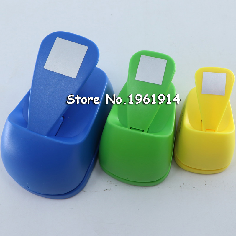 18mm-53mm Square Shaped craft punch Scrapbooking School DIY Paper Cutter EVA foam Geometry Hole Punches