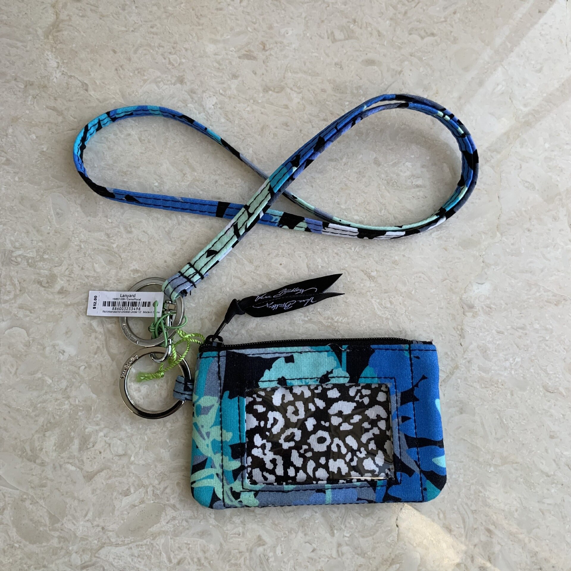 VB ID Card Holder Card Case Credit Chest Hanging Neck Strap Lanyards Keychain Pass Hang Rope Coin Purse: 16