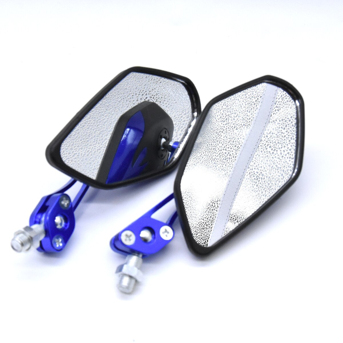 2 stks/set 360 Graden Rotatie Motorrijwiel Scooter Universal Motorcycle Achteruitkijkspiegels Motorbike Zij Spiegels 8/10mm