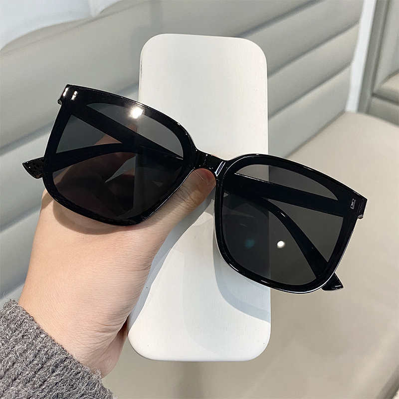 Vintage Grote Frame Vierkante Zonnebril Dames Mode Zonnebril Vrouwen Rijden Brillen Uv400 Oculos De Sol