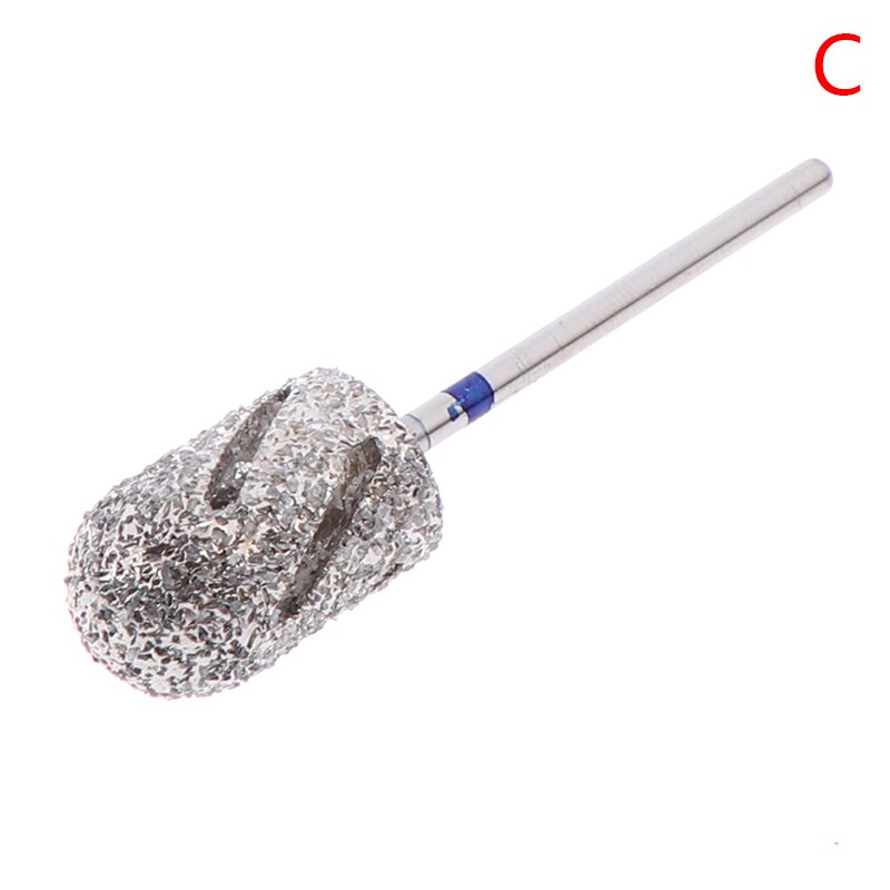 Accesorios y herramientas para manicura y pedicura, 3 tamaños, torno de perforación, brocas para el cuidado de los pies, herramienta para el cuidado de los callos, limpieza de cutículas: C