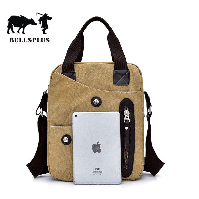Koreaanse Versie Van De Mannen Mannen Mannen Schouder Schuine Handtas Tas Mode Toevallige Canvas Mannen tas Ipad Kleine Tas Tij