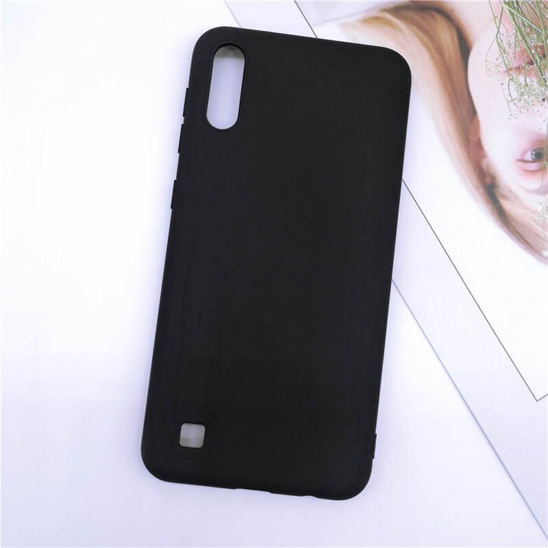 Case Voor Samsung A10 Case Soft Silicon Back Cover Phone Case Voor Samsung Galaxy A10 GalaxyA10 Een 10 SM-A105F A105 a105F Coque: Black