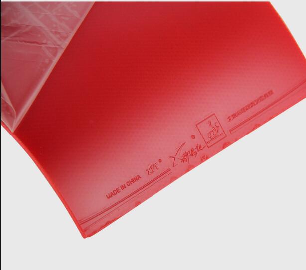 XVT-gomas de goma para tenis de mesa, gomas de pimpón con esponja para raqueta de Ping Pong, originales, ITTF: 1PC red