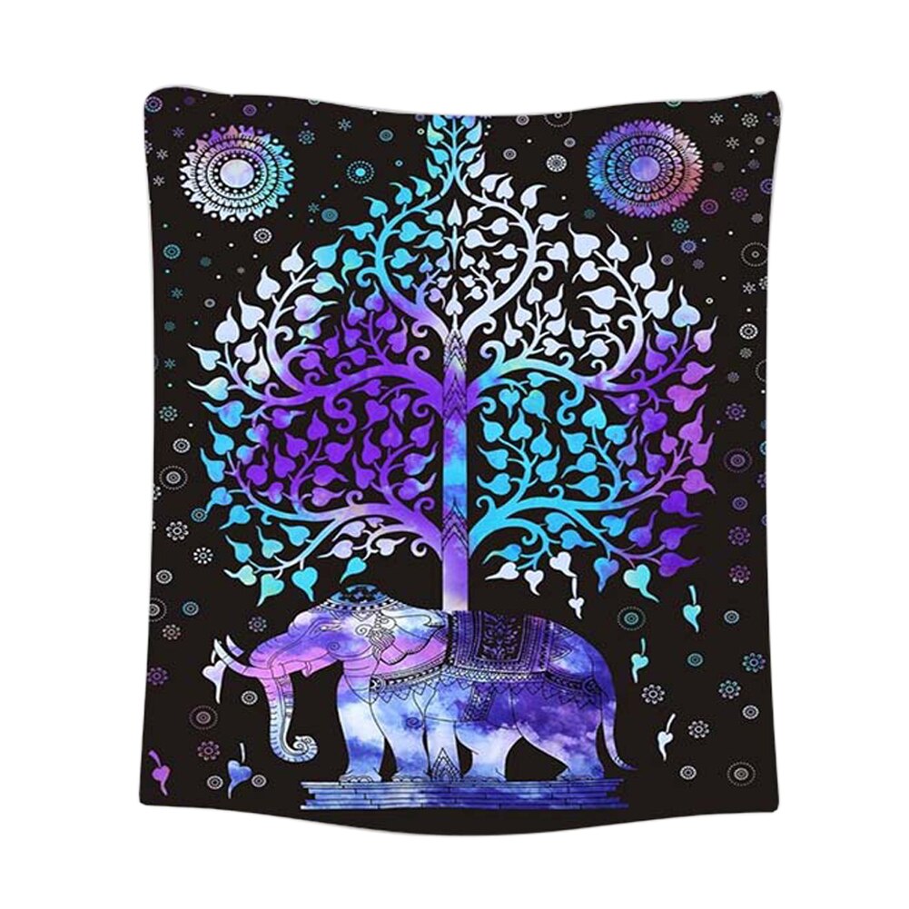 Mandala Deken Muur Opknoping Hippie Gooien Tapijt Mat Decoraties Bohemian Olifant Gedrukt Boerderij Dorm Bed Cover Tafelkleed: A2