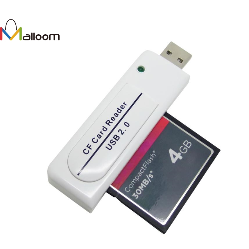 Malloom Aankomst PC Accessoires Hoge Snelheid USB 2.0 CF kaartlezer Compact Flash USB Kaartlezer voor PC computer