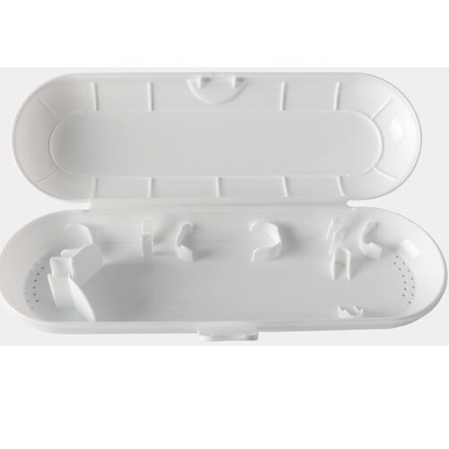 Oral B Electric Toothbrush Travel Box Ultrasonic Toothbrush Portable Box Outdoor Electric Toothbrush Protective Cover: white and gift