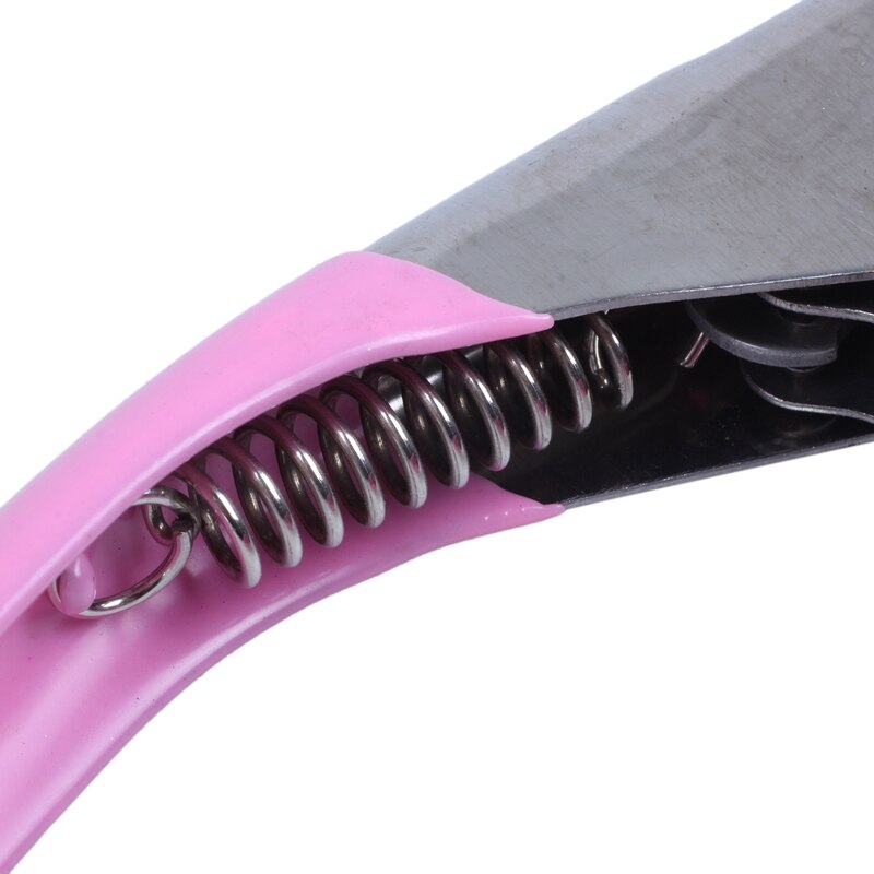 Nagelknipper Voor Nagels En Valse Acryl Nagels Te Gebruiken Roze.