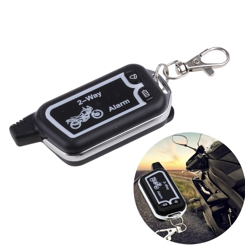 3XUB-sistema de alarma bidireccional para motocicleta, Sensor de vibración sensible, pantalla LED de advertencia