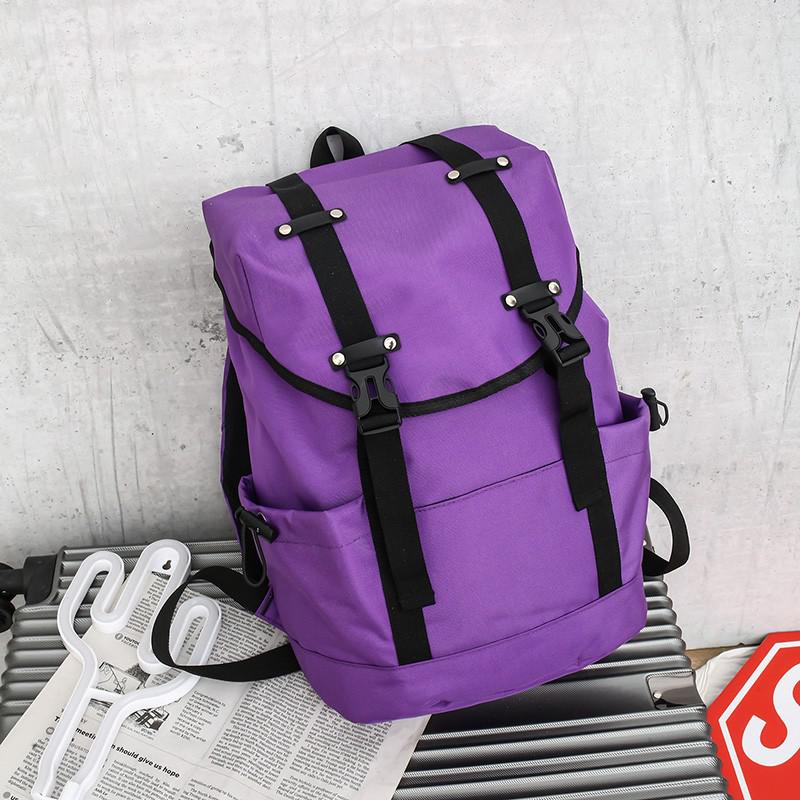 Unisex waterdichte laptoprugzak antidiefstal reistas damesrugzak grote schooltassen voor tienermeisjes mochila: Paars