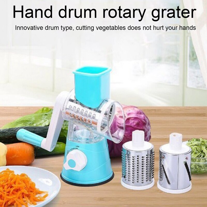 Multifunctionele Handleiding Plantaardige Spiral Slicer Chopper Slicer Kaas Rasp Groentesnijder Keuken Gereedschap