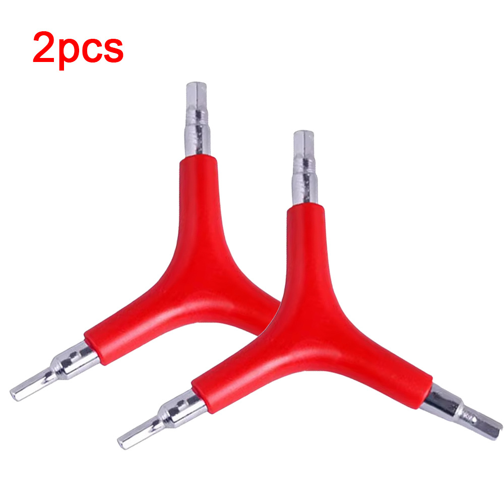 Chave sextavada de bicicleta, 4/5/6mm, 3 vias, formato y, aço multifuncional, mtb, ferramenta de reparo de bicicleta de estrada, ciclismo, chave allen, ferramentas manuais: Preto