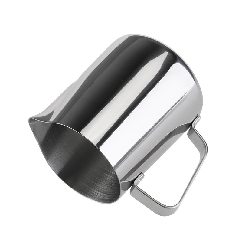 Kitchen Stainless Steel Espresso Latte Art Coffee Milk Frothing Pitcher Steaming Milk Jug Foam Container 350/600ml