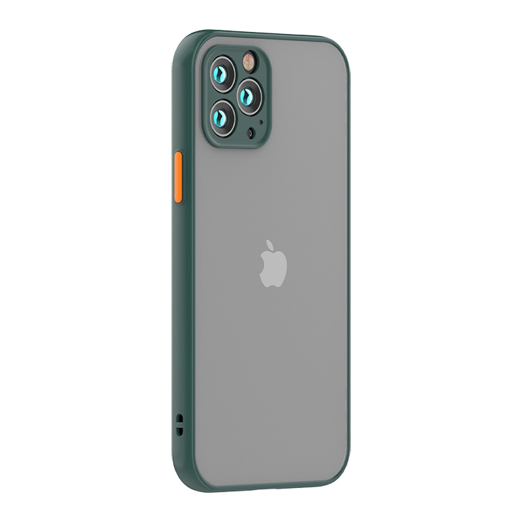 Custodia originale per iphone 11 pro Max protezione della fotocamera armatura antiurto copertura caduta della pelle per iphone11 pro Max custodia per telefono Funda: Neoprene / Blu