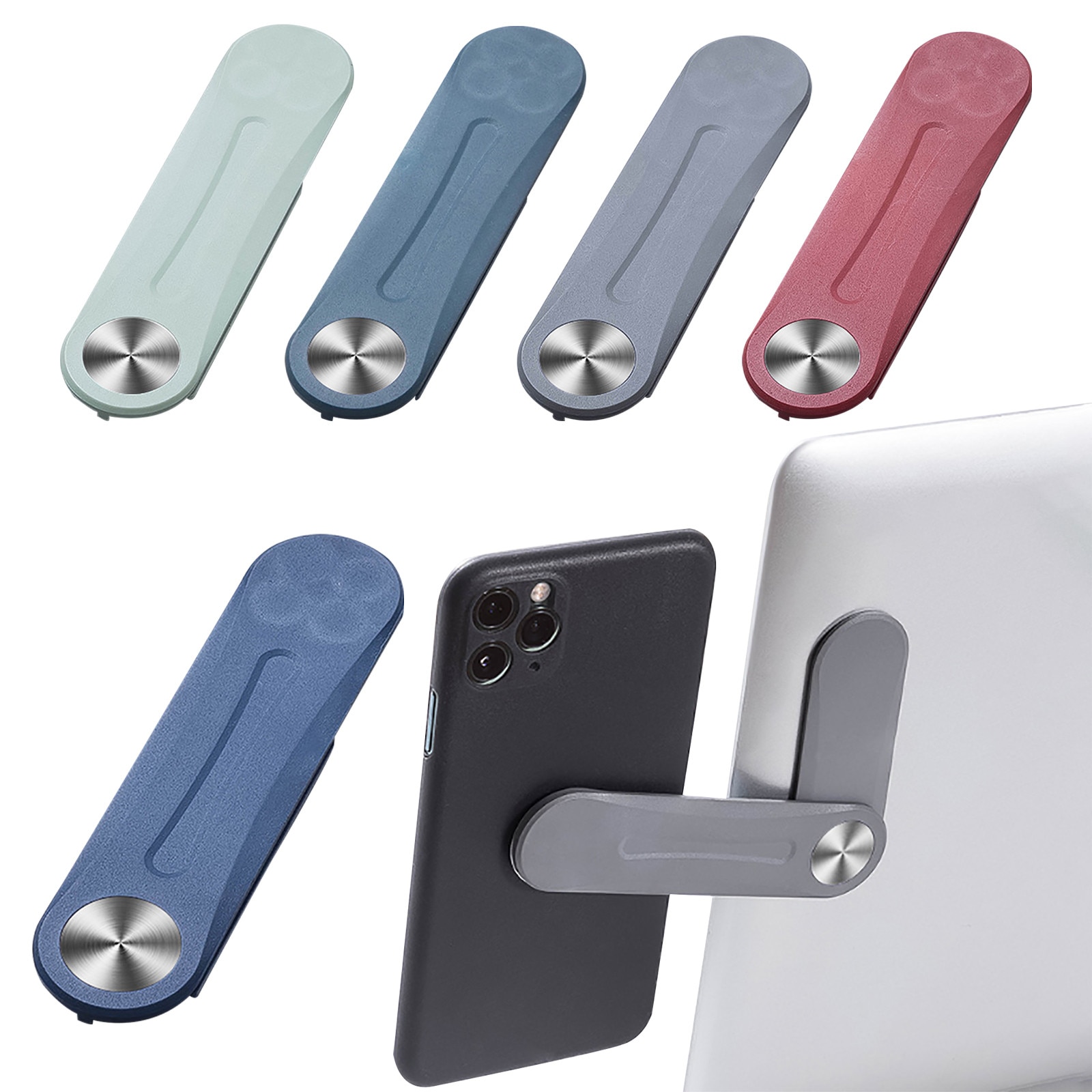 Plastic Magnetic Multi Screen Support Laptop Extension Phone Bracket Adjustable Phone Stand Holder Dual Monitor Display Mount