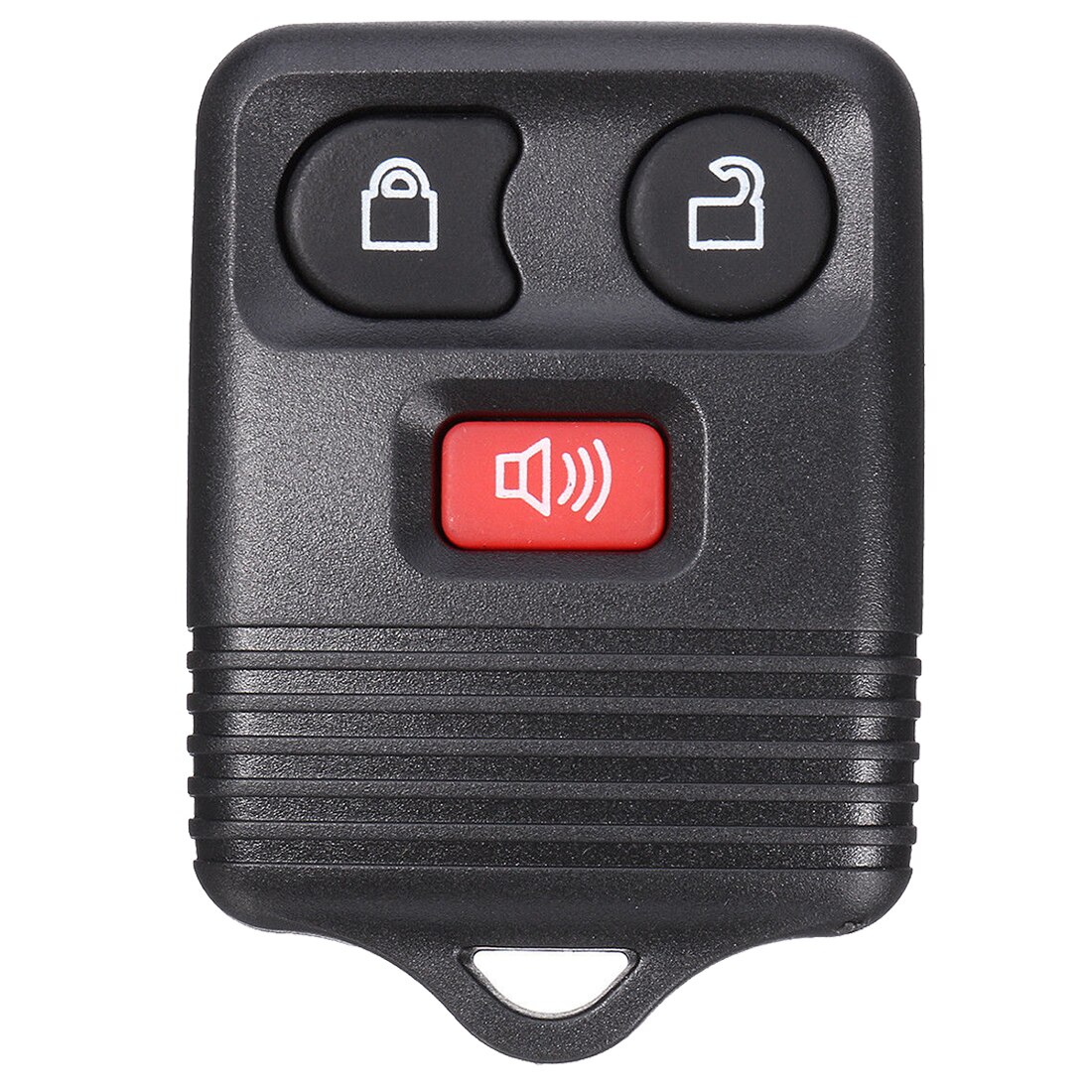 2X Keyless Entry Replacement Key Remote Fob Clicker Transmitter Control Alarm for Ford 3 buttone