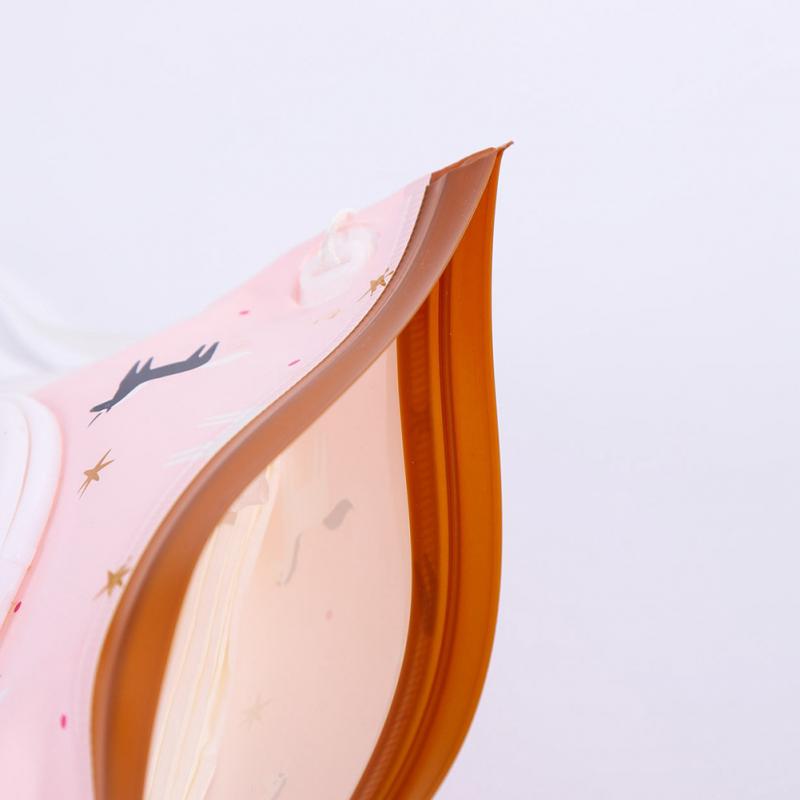 Pouch zelfdichtende Doekjes Nat Doekje zelfdragende Dispenser Houder Hervulbare PVC Bag Herbruikbare