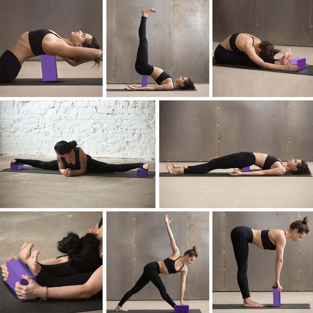 EVA High Density 110g Yoga Brick Yoga Pillow Dancing Brick Environmental Practice Brick