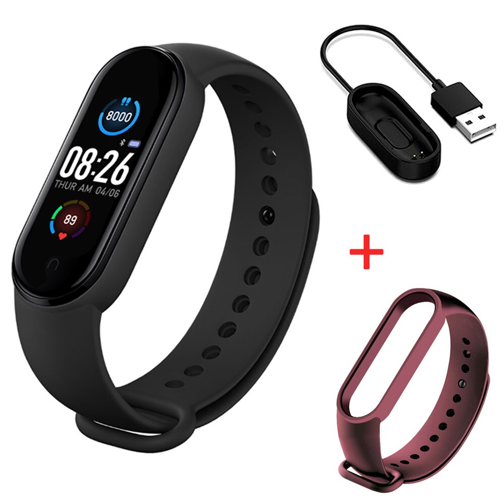 M5 Smart Band Bluetooth Bracelet Sport Smart Watch Fitness Tracker Pedometer Heart Rate Monitor Wristband for Android IOS: 10