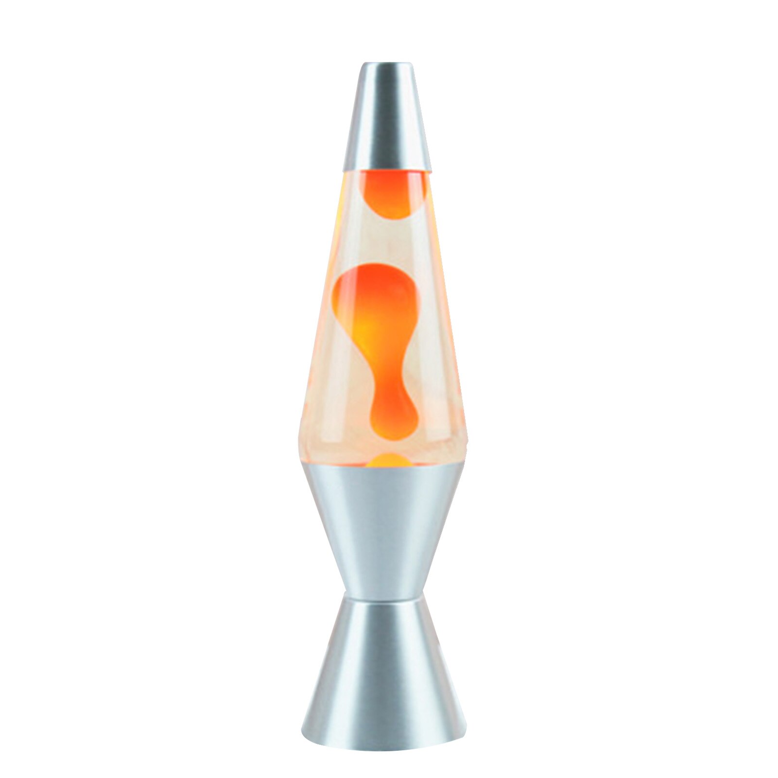 Lava Lamp Silver Base Lamp 33ml Home Decor Innovative Lamp Practical Durable Night Light For Outdoor Landscape Garden Decoration: White